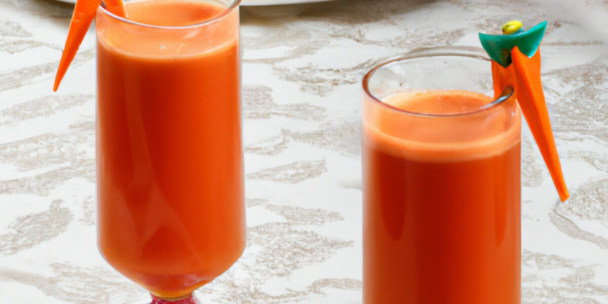 apple and carrot juice