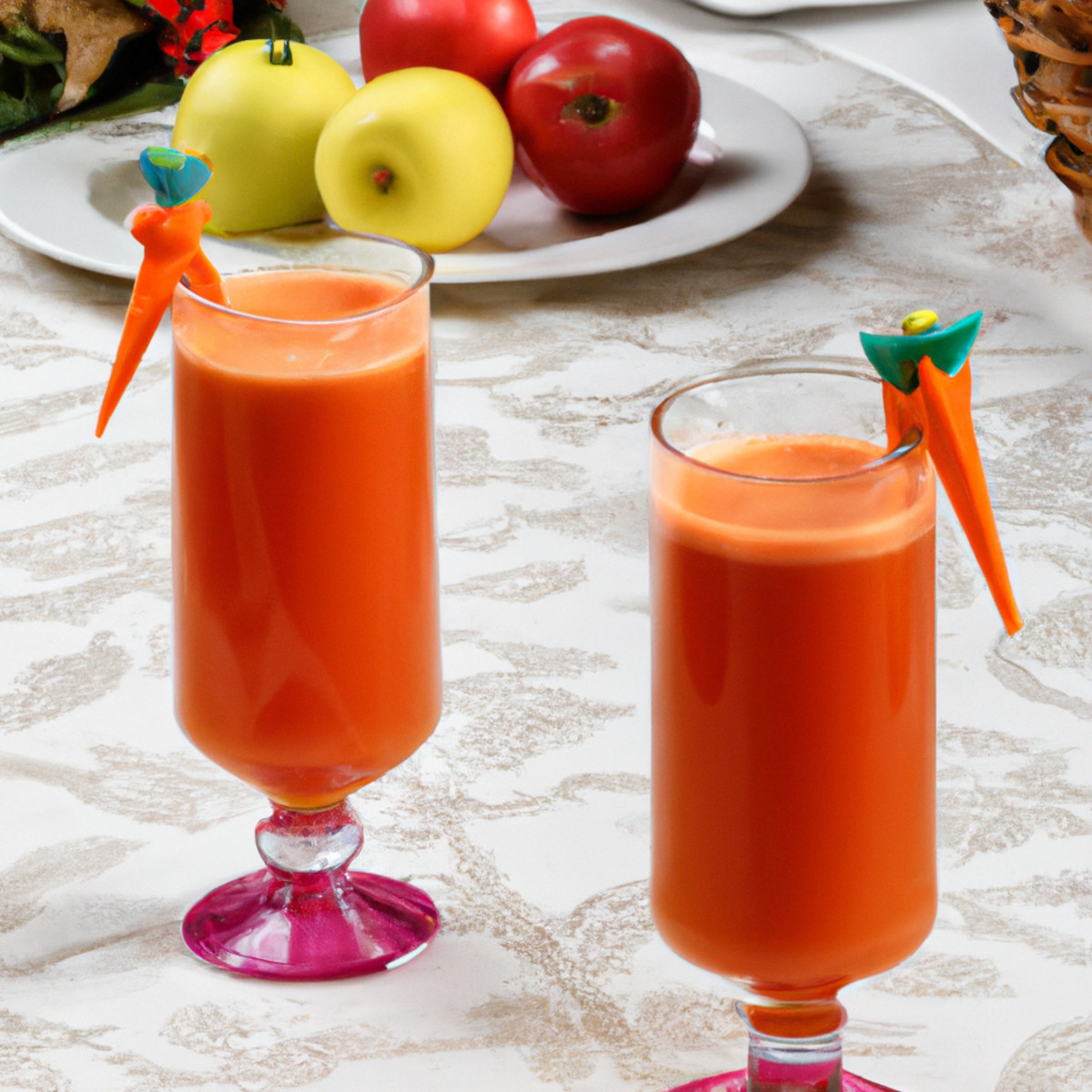 apple and carrot juice