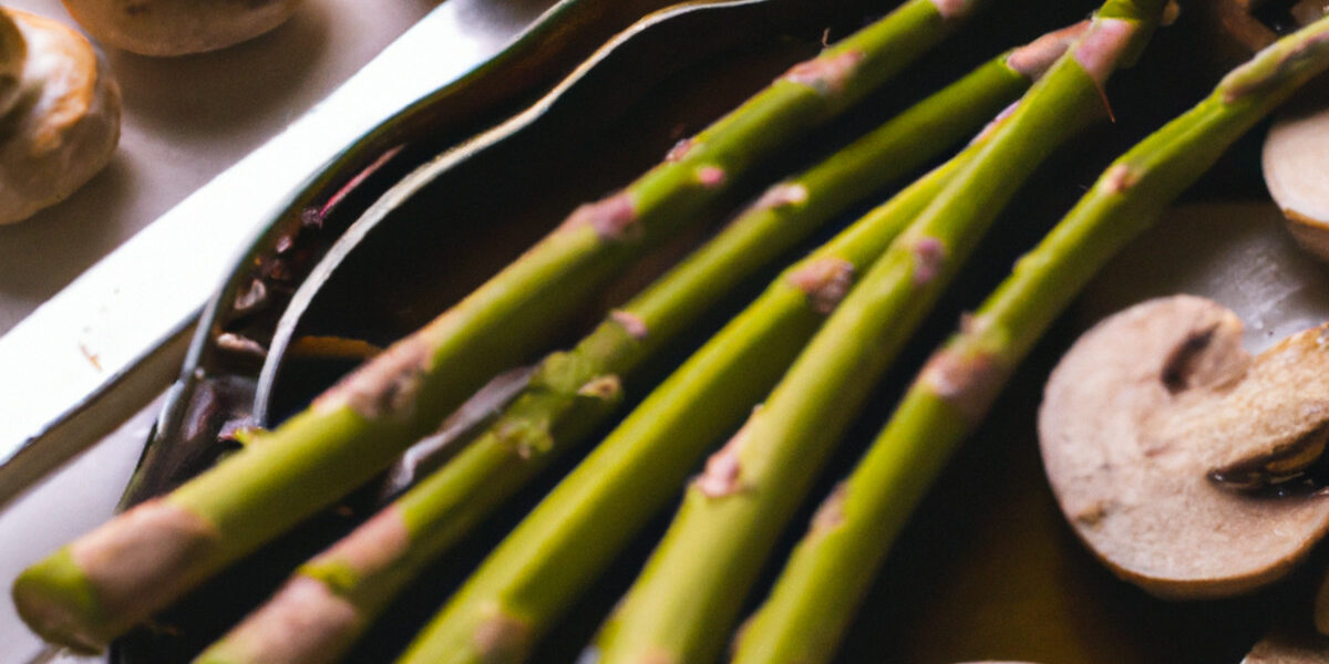 asparagus with mushrooms