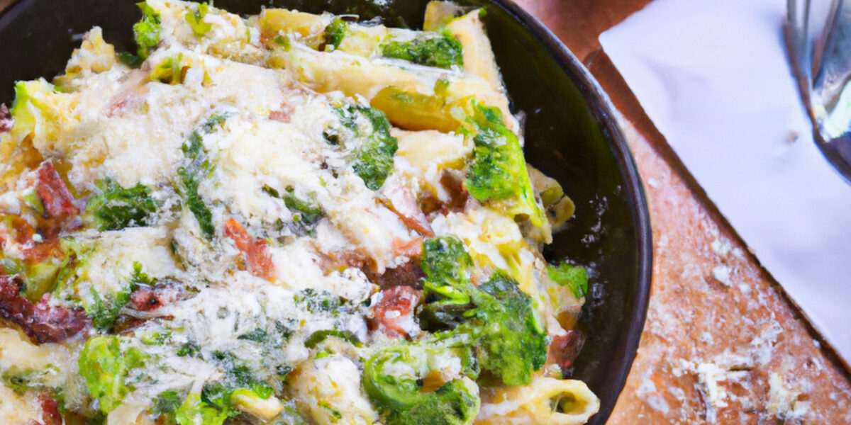 bacon and broccoli pasta
