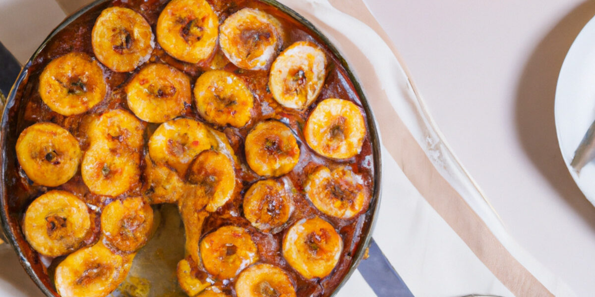 banana upside down cake