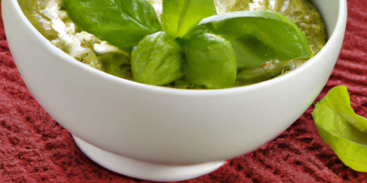 basil vinaigrette dressing