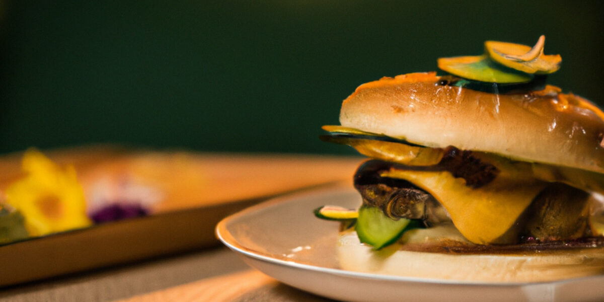 beef and red pepper burgers