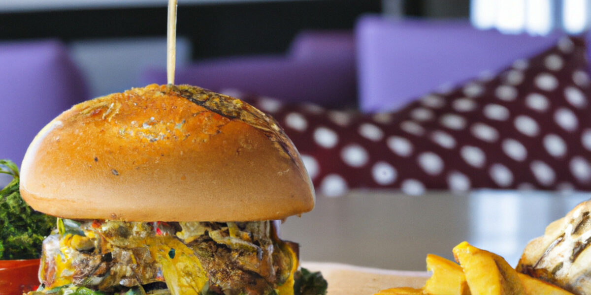 beyond burger with mexican dressing