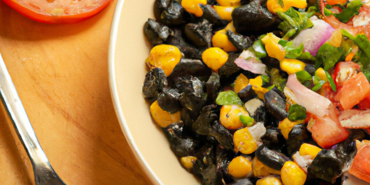 black bean and corn salad