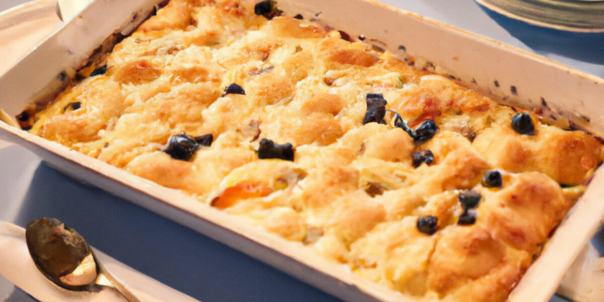 blueberry peach cobbler