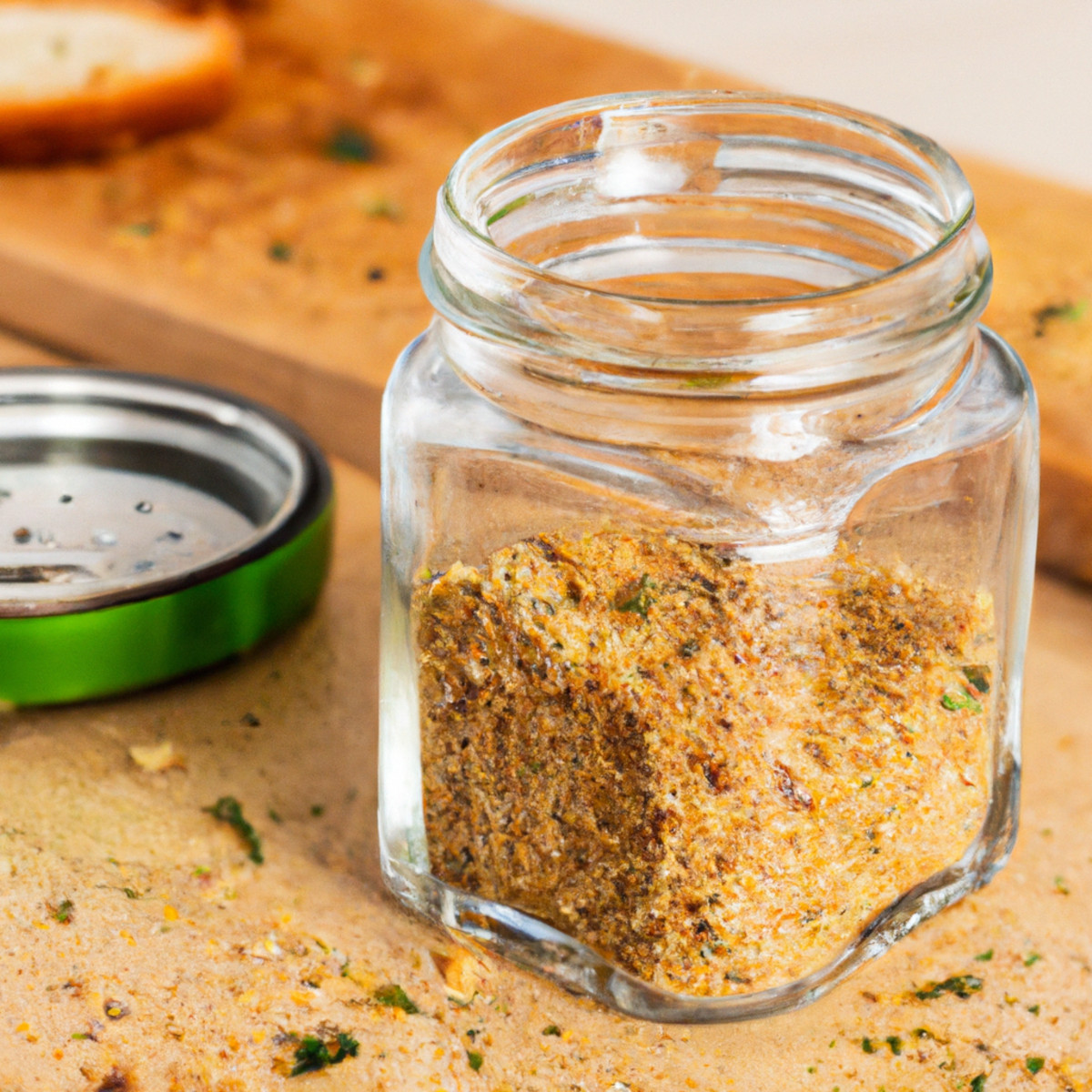breadcrumbs with basil and parsley