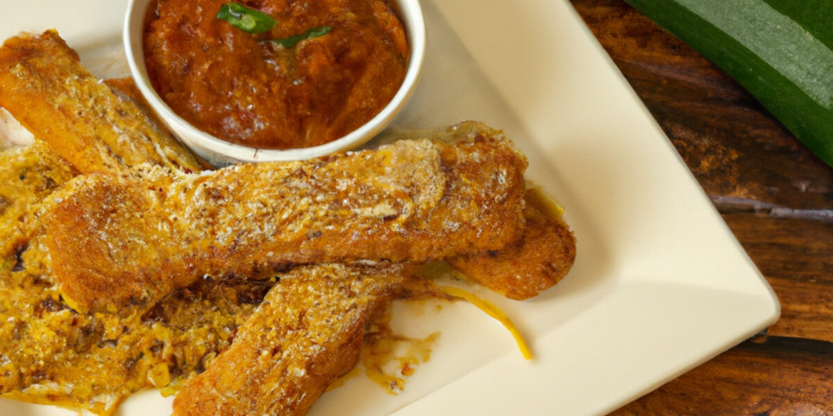 breaded zucchini fingers