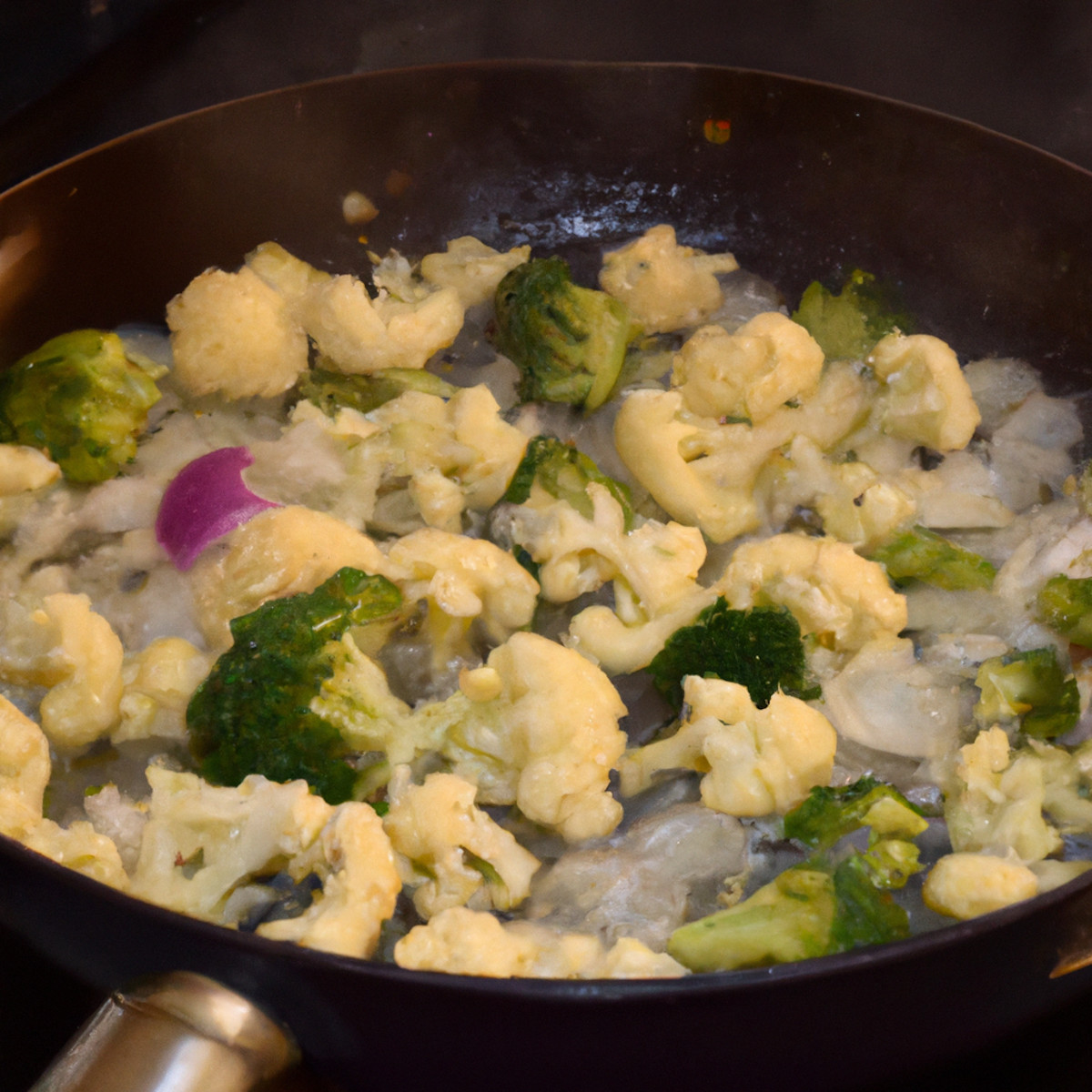 broccoli-and-cauliflower saute