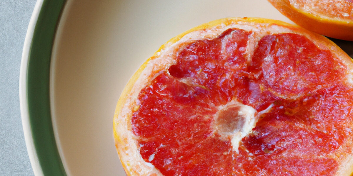 broiled grapefruit