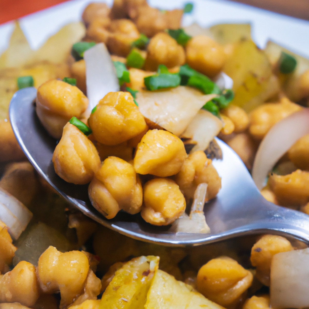 butter chickpeas