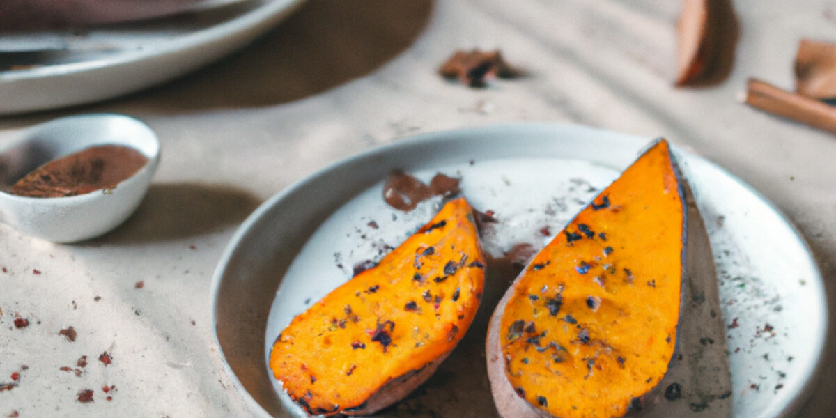 cajun baked sweet potato