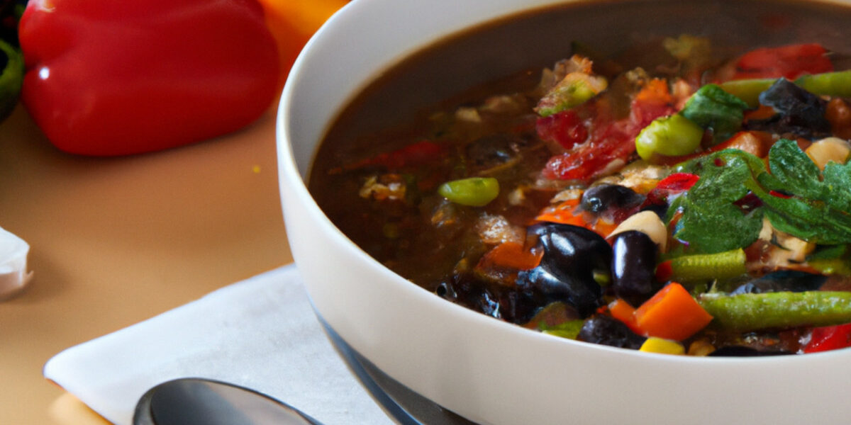 canned veggie soup