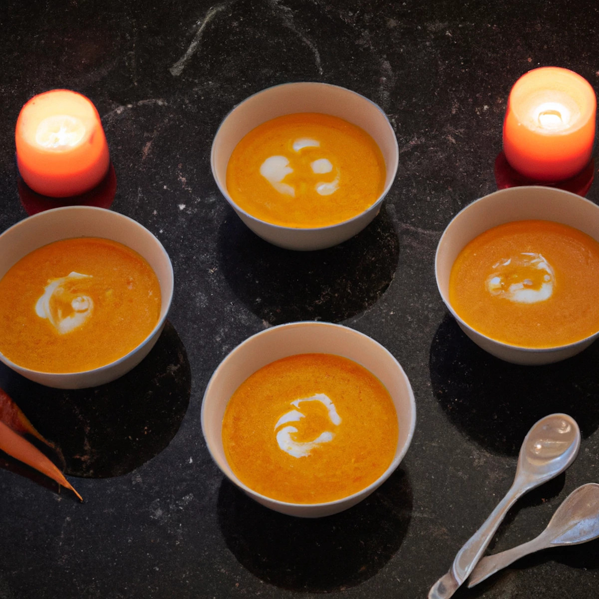 carrots and oranges soup