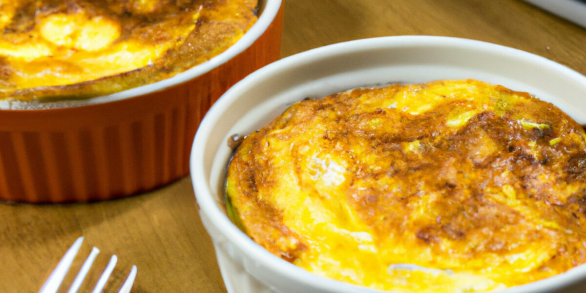 cheese and egg souffle