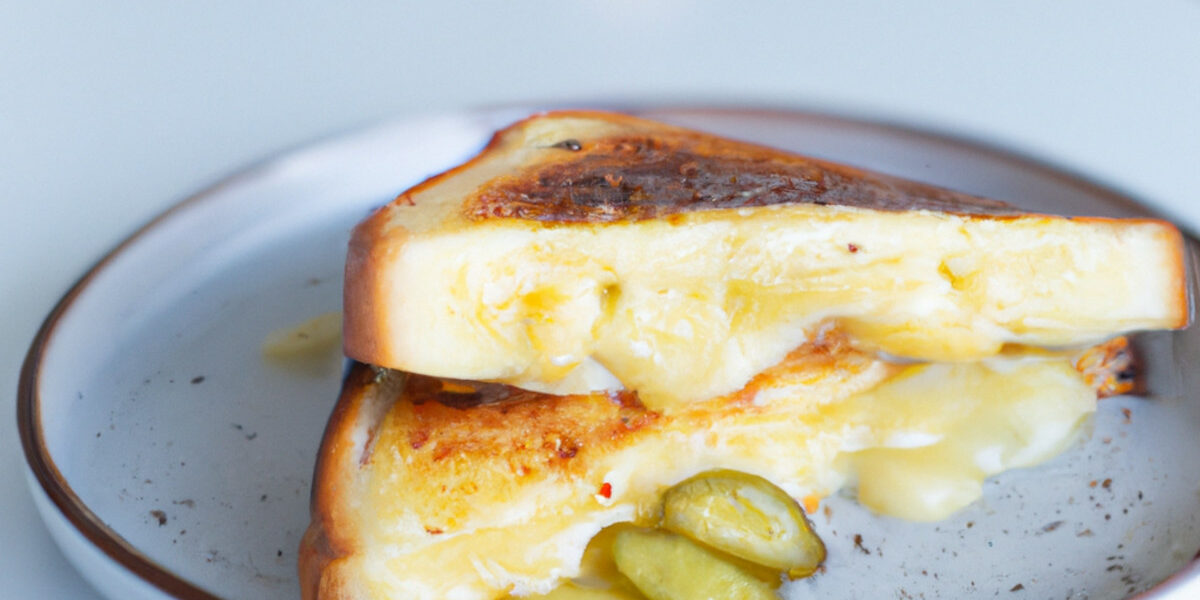 cheese melt with pickle