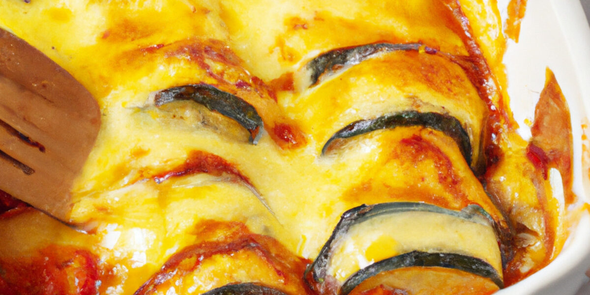 cheesy baked ratatouille