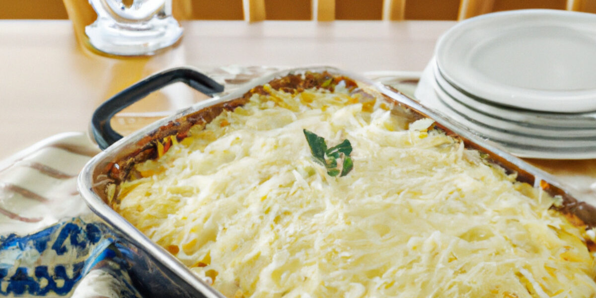 cheesy spaghetti and corn casserole