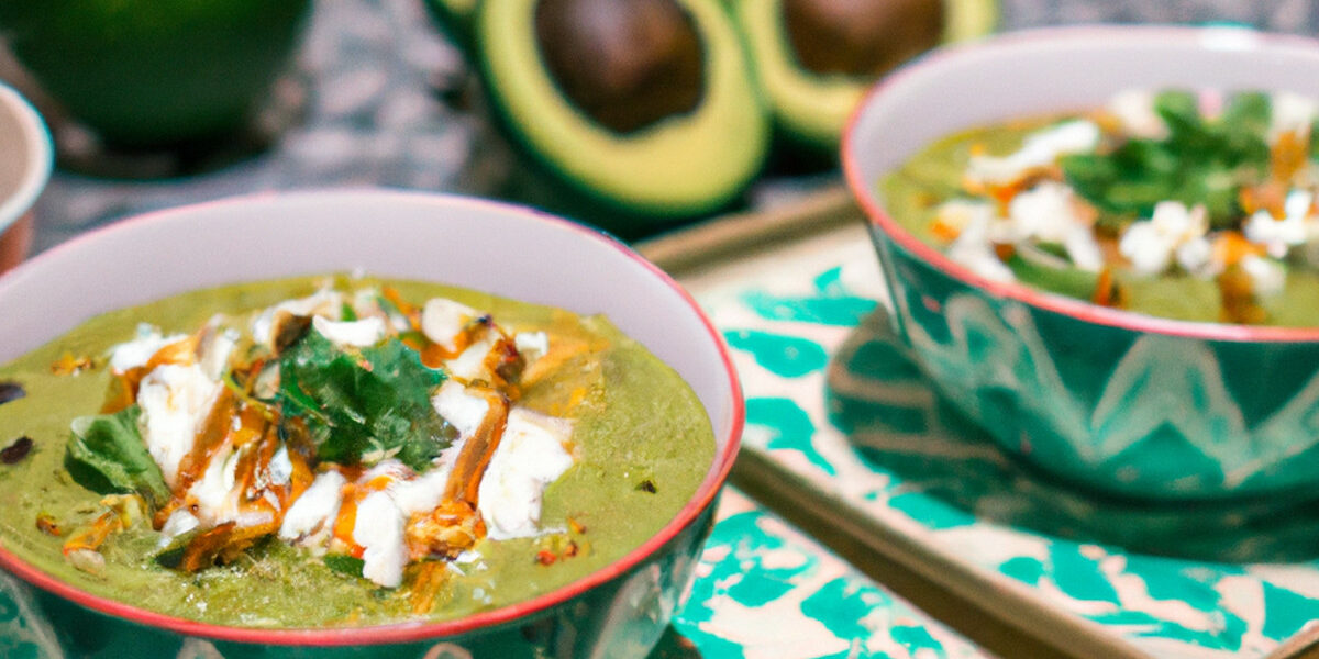 chili cheese chilled soup