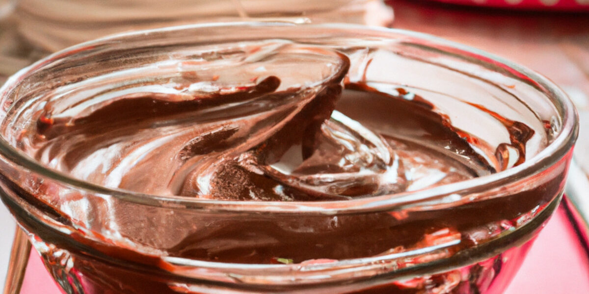 chocolate frosting