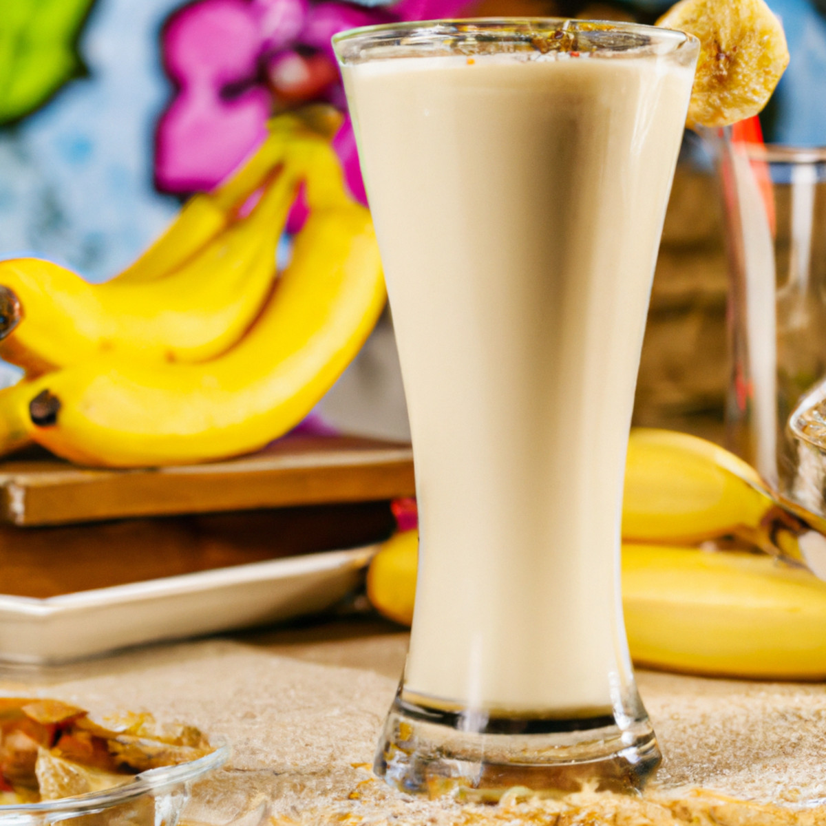 cinnamon and banana shake