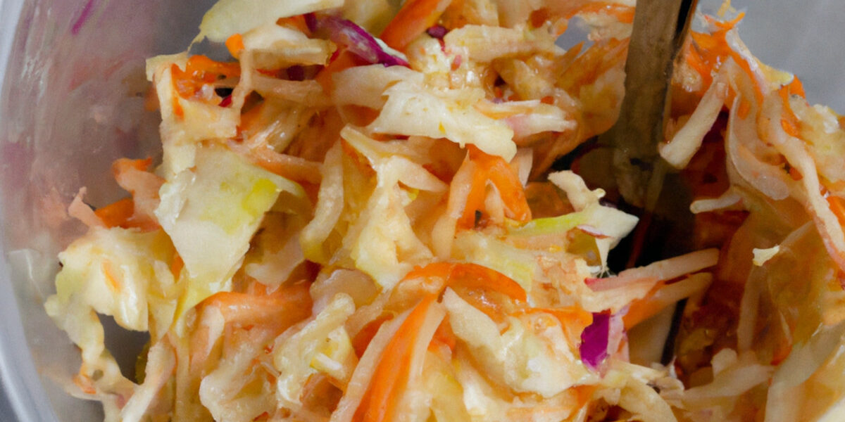 coleslaw with spicy thai vinaigrette