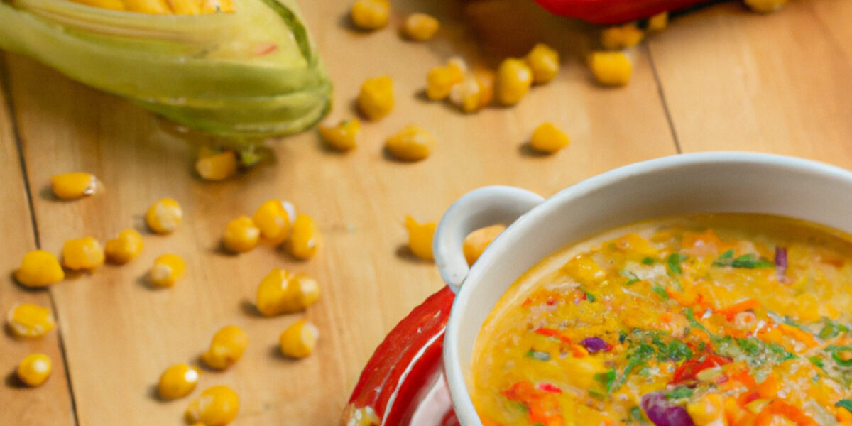 corn and chili soup