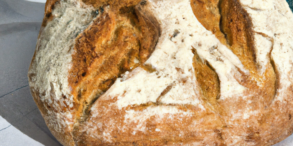 country bread loaf