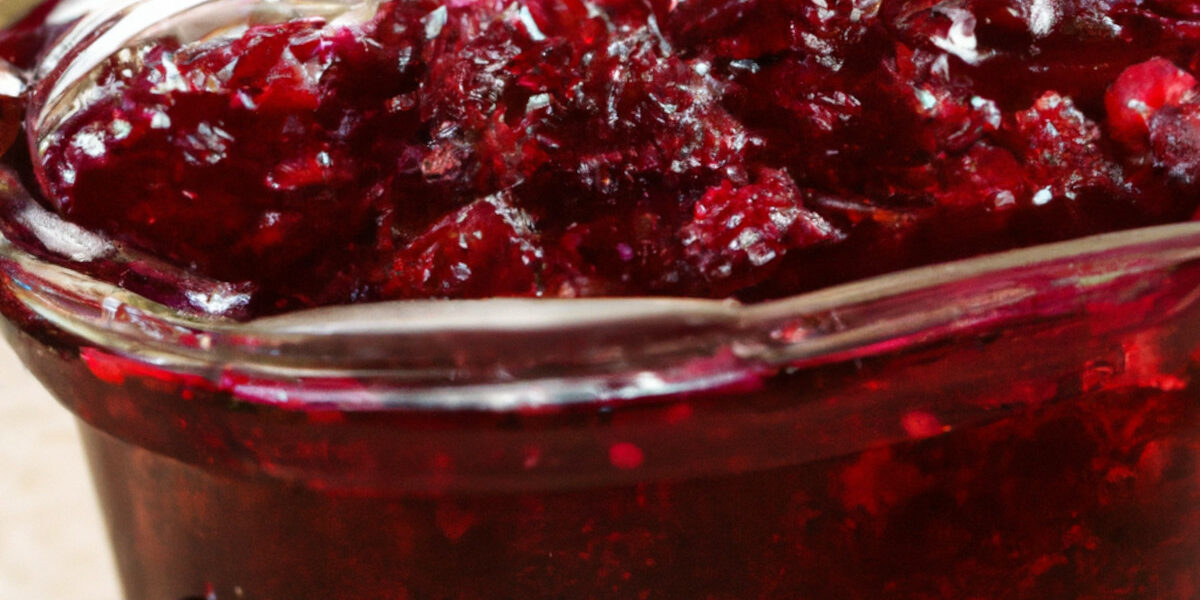 cranberry sauce