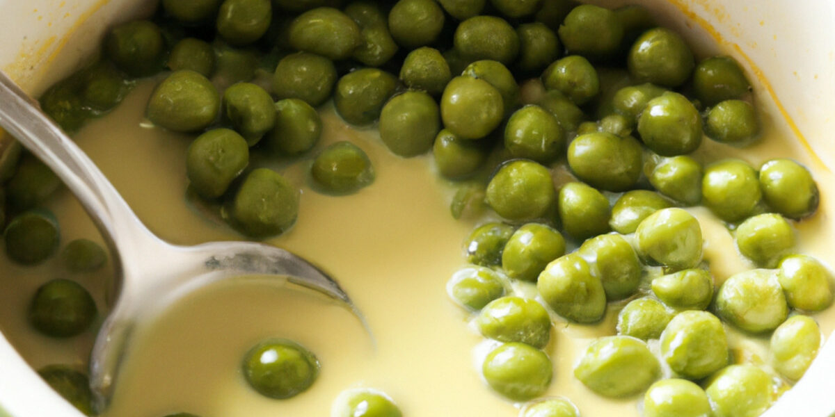 creamed peas