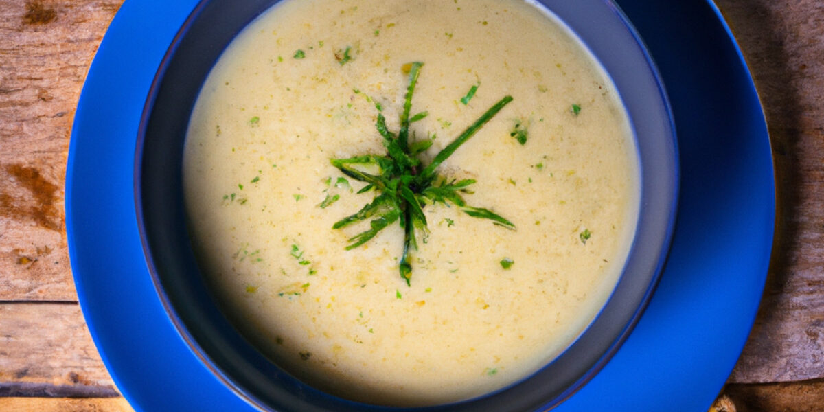 creamless cauliflower leek soup