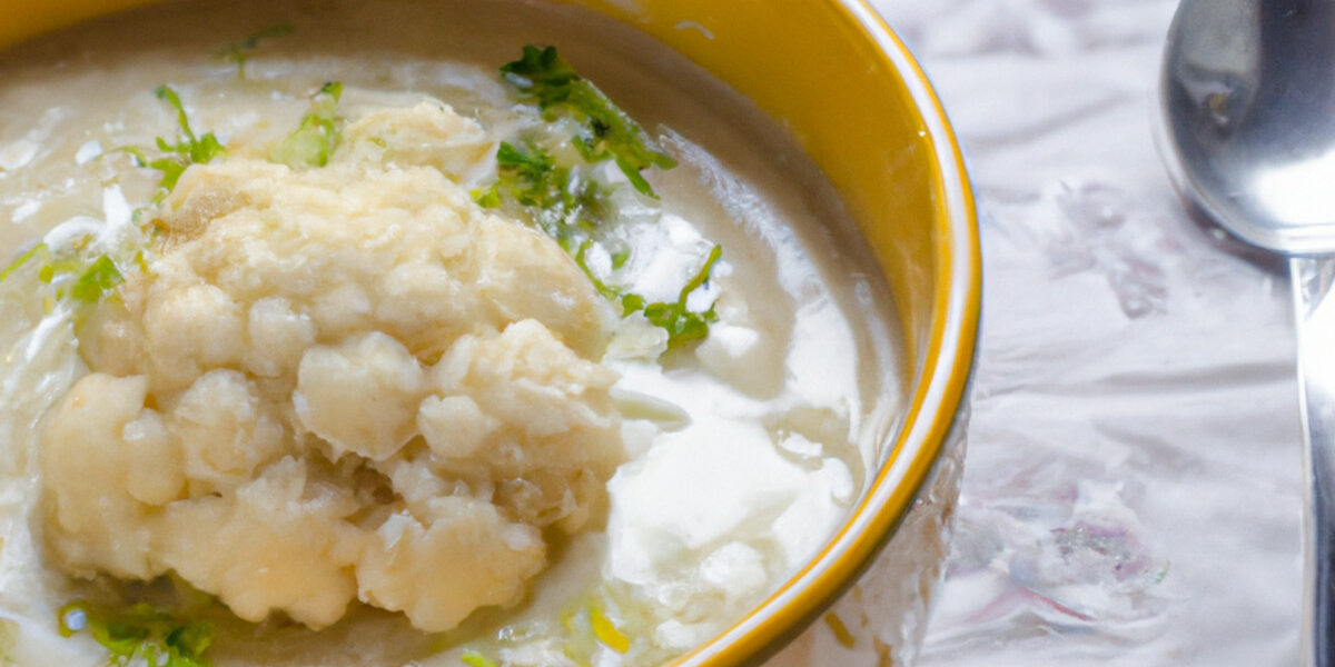 creamy cauliflower soup