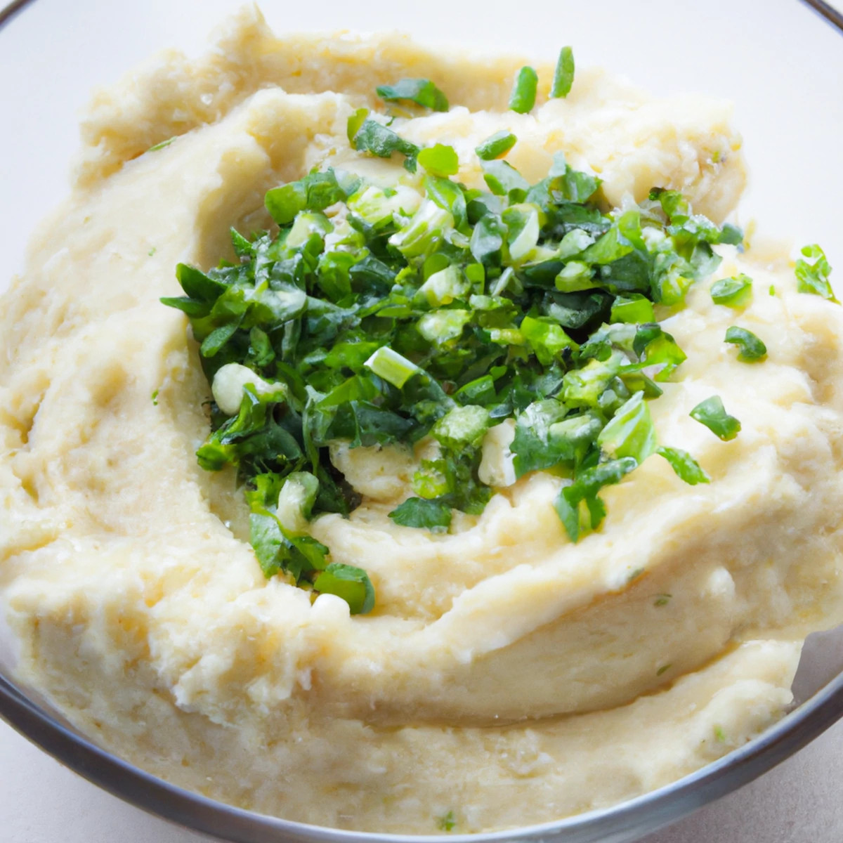 creamy mashed cauliflower