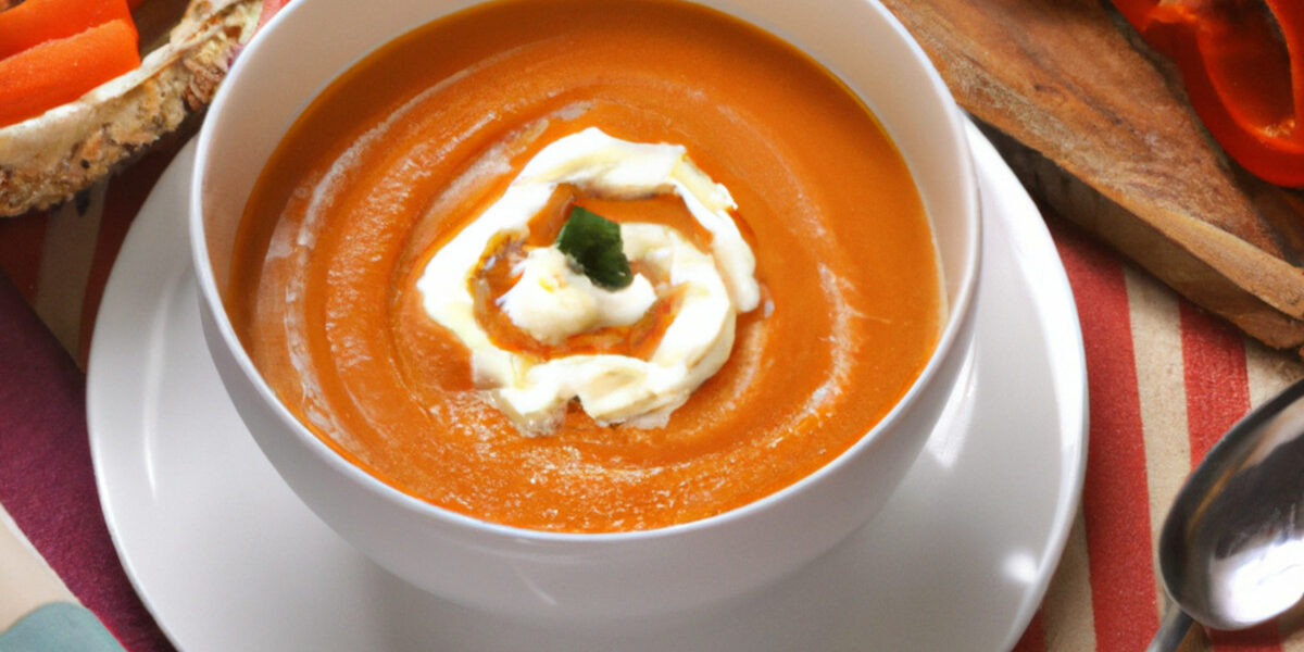 creamy sweet potato and carrot soup