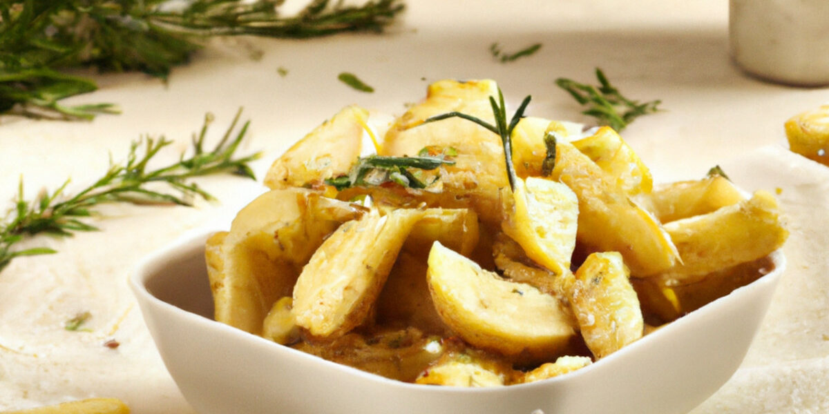 crunchy rosemary potatoes