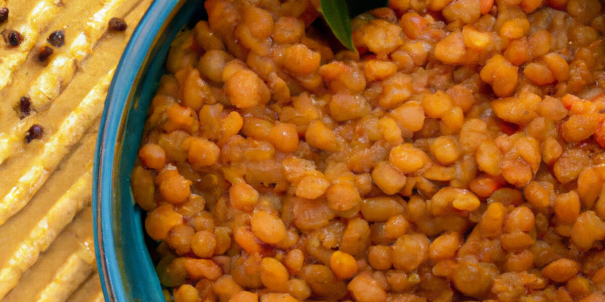 curry flavored lentils