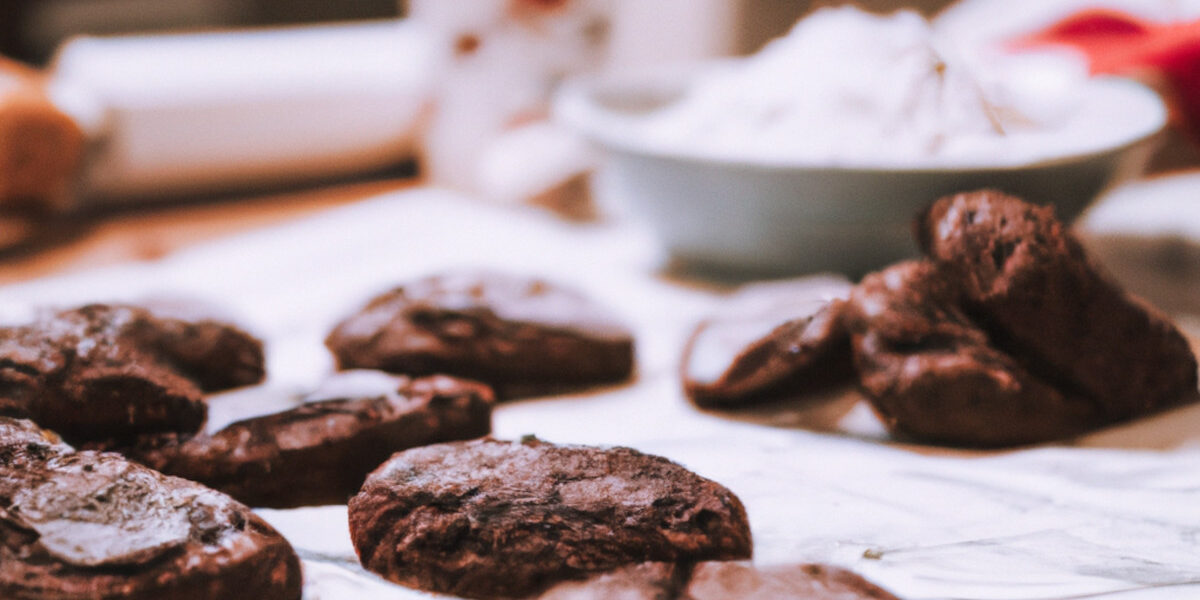 eggless chocolate cookies