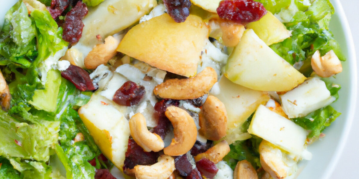 fruit salad with lemon poppy seed dressing