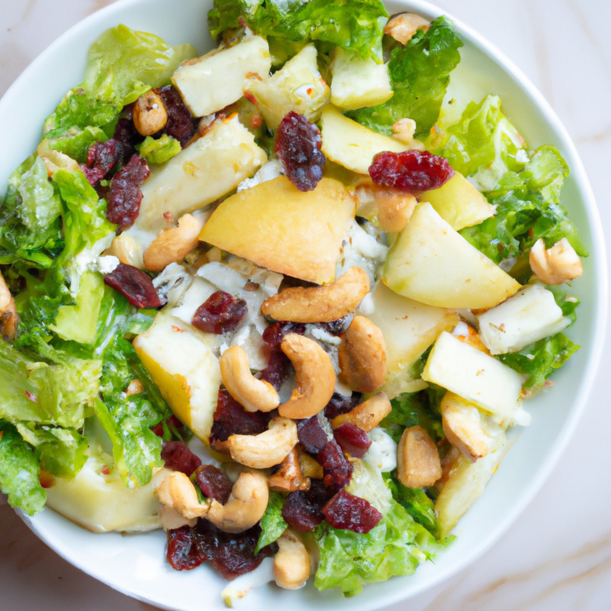 fruit salad with lemon poppy seed dressing