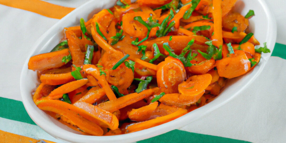 garlicky sauteed carrots