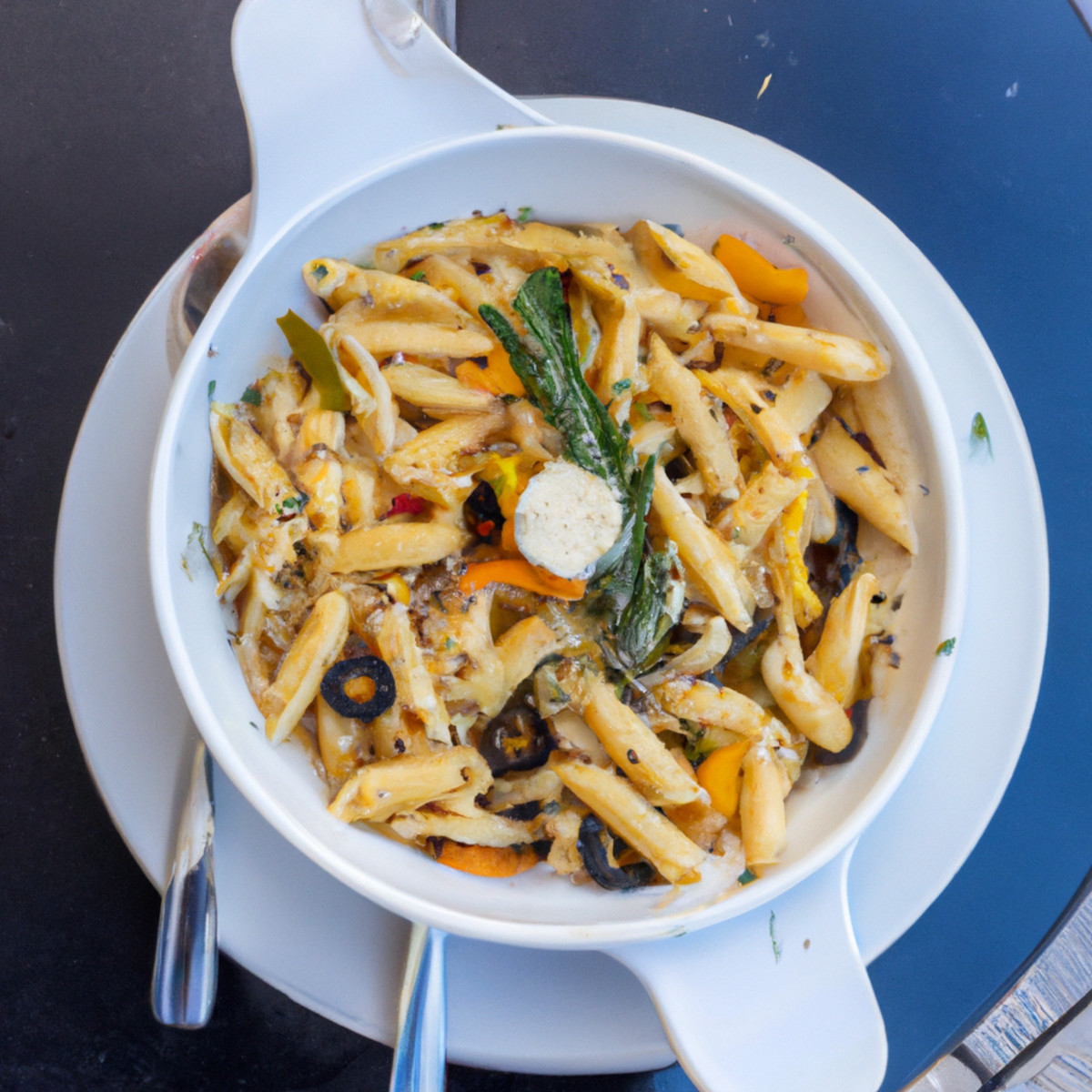 greek penne pasta