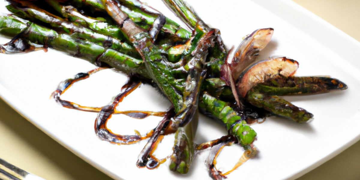 grilled asparagus with balsamic