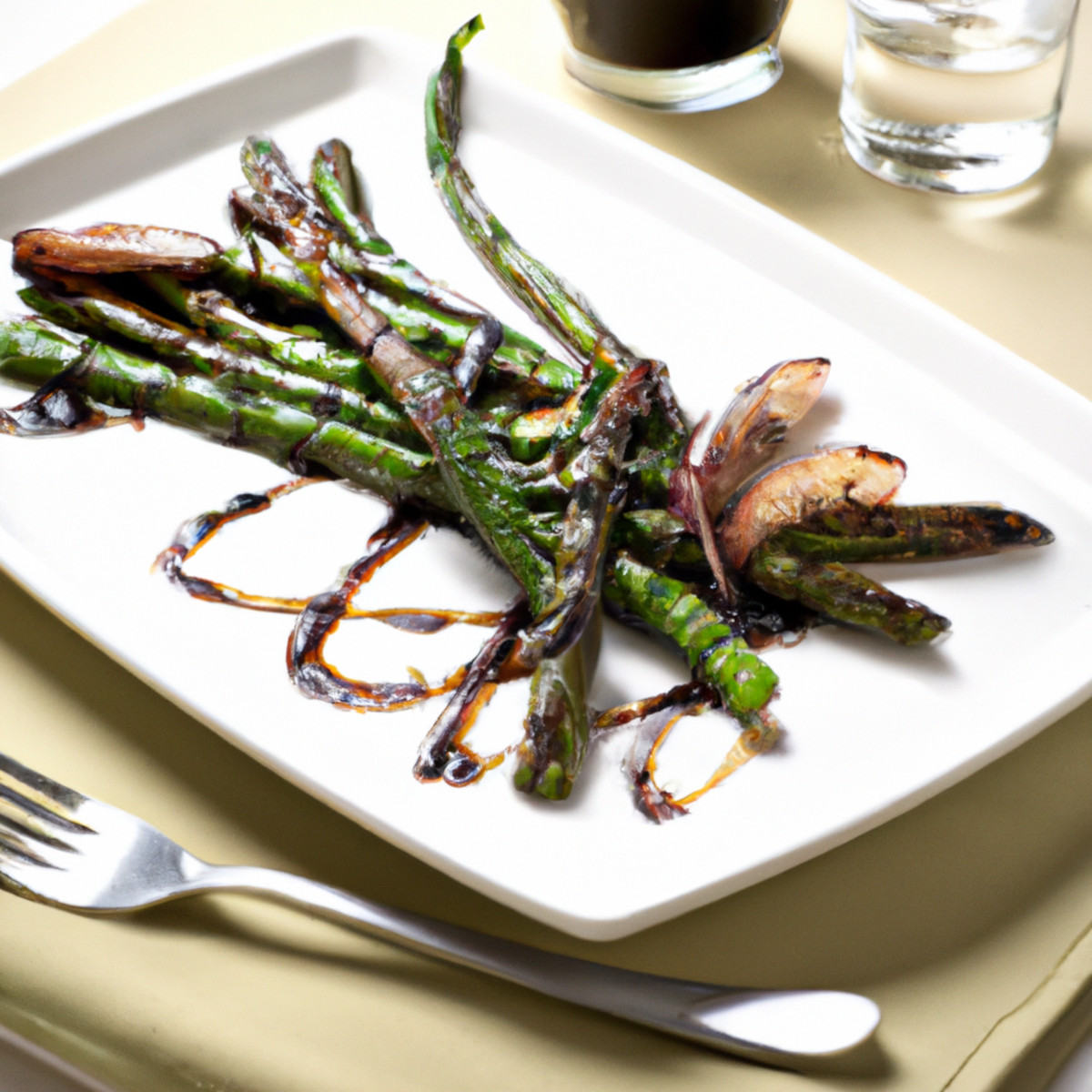 grilled asparagus with balsamic