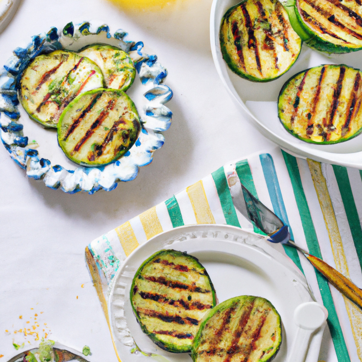 grilled zucchini
