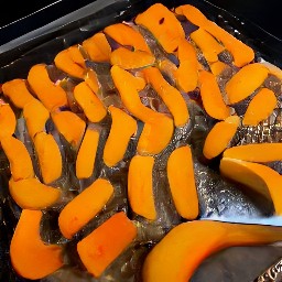 a roasted butternut squash.