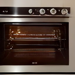 a hot oven.
