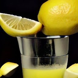 lemon juice.