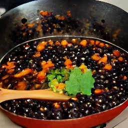 a cooked mixture.