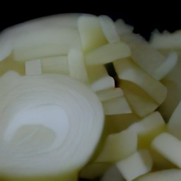 jalapeno peppers that are minced, celery sticks that are diced, garlic that is peeled and chopped, and onion that is peeled and chopped.
