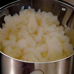 mashed onions.